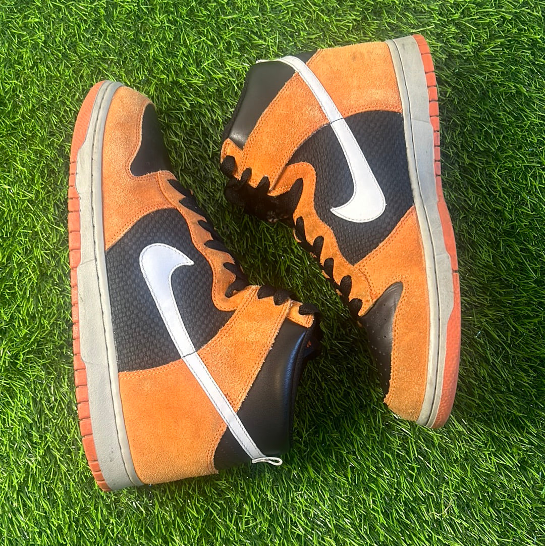 Used Dunk High Hoop Orange